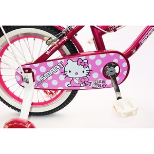 دوچرخه اورجینال کودک سایز 16 رنگ سرخابی طرح کیتی مدل اسمارت Smart_اسباب بازی