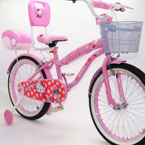 دوچرخه اورجینال کودک سایز 20 رنگ صورتی طرح کیتی مدل اسمارت Smart_اسباب بازی