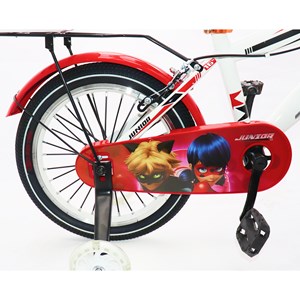 دوچرخه اورجینال کودک سایز 16 طرح دختر کفشدوزکی و گربه سیاه مدل جونیور JUNIOR_اسباب بازی