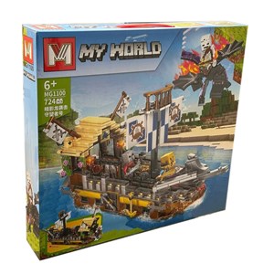 لگو ماینکرافت دزدان دریایی 724 قطعه مدل Minecraft My World MG1100_اسباب بازی