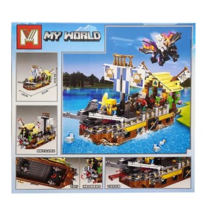 لگو ماینکرافت دزدان دریایی 724 قطعه مدل Minecraft My World MG1100_اسباب بازی