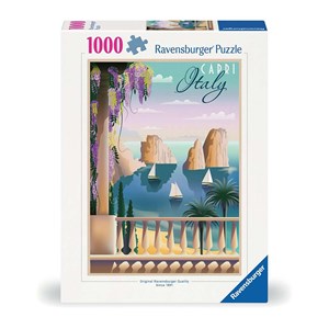 پازل 1000 قطعه راونزبرگر Ravensburger طرح کاپری ایتالیا_اسباب بازی