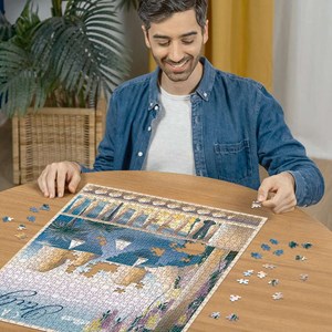 پازل 1000 قطعه راونزبرگر Ravensburger طرح کاپری ایتالیا_اسباب بازی