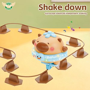 اسباب بازی تعادلی موش کور با تک چرخ، موزیکال و چراغدار مدل 3301_اسباب بازی