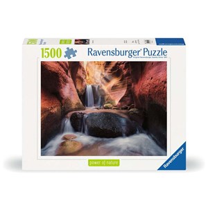 پازل 1500 قطعه راونزبرگر Ravensburger طرح آبشار دره سرخ_اسباب بازی
