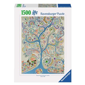 پازل 1500 قطعه راونزبرگر Ravensburger طرح درخت آبی جک اوتانیو_اسباب بازی