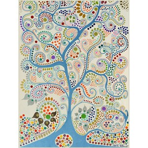 پازل 1500 قطعه راونزبرگر Ravensburger طرح درخت آبی جک اوتانیو_اسباب بازی