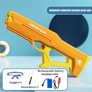 تفنگ اسباب بازی آب پاش شارژی با مکش خودکار مدل Electric Water Gun 6695_اسباب بازی