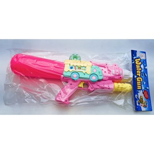 تفنگ اسباب بازی آب پاش طرح ماشین بستنی فروش صورتی مدل Water Gun 5381_اسباب بازی