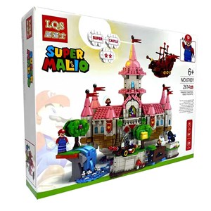 لگو قلعه سوپر ماریو 2614 قطعه مدل LQS 67601 Super Mario_اسباب بازی