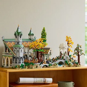 لگو ارباب حلقه‌ ها قصر ریوندل 6167 قطعه مدل LEGO Rivendell 9905_اسباب بازی