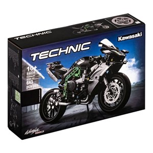 لگو تکنیک موتور کاوازاکی 643 قطعه مدل 88035 Kawasaki Ninja H2_اسباب بازی