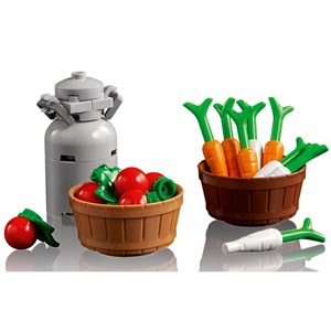 لگو تکنیک پیکاپ کشاورزی آفرود 1677 قطعه مدل 10092 Technic model – Farmer’s Off-road Pickup Truck_اسباب بازی