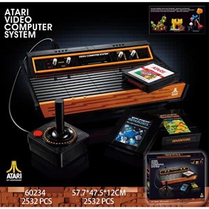 لگو کریتور کنسول بازی آتاری 2532 قطعه مدل 60234 Creator model_Atari Video Game Console_اسباب بازی