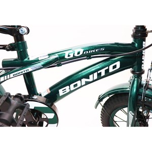 دوچرخه شهری کودک سایز 12 رنگ سبز مدل بونیتو GO_اسباب بازی