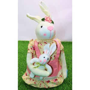 عروسک پولیشی اورجینال خرگوش دختر پا تلسکوپی 68 سانتی_اسباب بازی