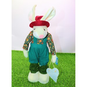 عروسک پولیشی اورجینال خرگوش پسر پا تلسکوپی 45 سانتی_اسباب بازی