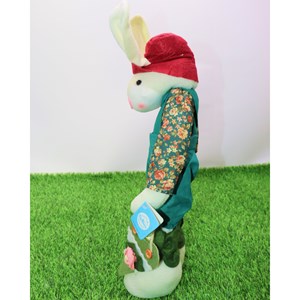 عروسک پولیشی اورجینال خرگوش پسر پا تلسکوپی 45 سانتی_اسباب بازی