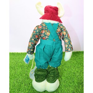 عروسک پولیشی اورجینال خرگوش پسر پا تلسکوپی 45 سانتی_اسباب بازی