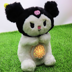 عروسک شب خواب موزیکال و چراغدار کرومی 30 سانتی_اسباب بازی