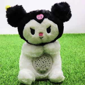 عروسک شب خواب موزیکال و چراغدار کرومی 30 سانتی_اسباب بازی