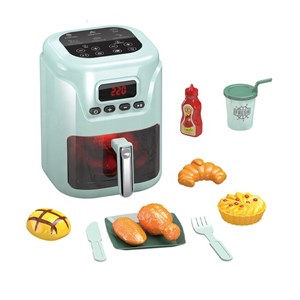 اسباب بازی سرخ کن هواپز موزیکال و چراغدار با لوازم جانبی مدل 1012 Air Fryer_اسباب بازی