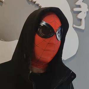 ماسک صورت مرد عنکبوتی فک دار قرمز Spider-Man Headgear_اسباب بازی