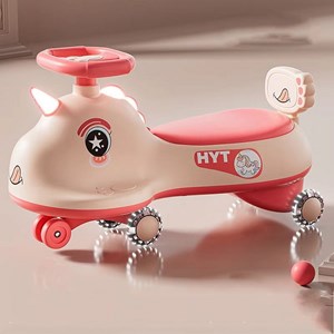 سه چرخه پلاسماکار موزیکال طرح اسب تک شاخ (لوپ کار) صورتی_اسباب بازی