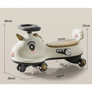 سه چرخه پلاسماکار موزیکال طرح اسب تک شاخ (لوپ کار) صورتی_اسباب بازی