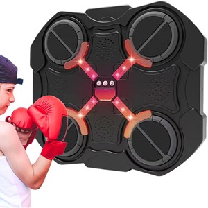 اسباب‌بازی ورزشی بوکس دیواری موزیکال و شارژی_اسباب بازی