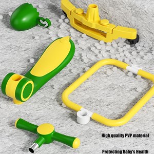 اسکوتر 3 کاره صندلی دار تاشو با 5 چرخ چراغدار و موزیکال رنگ قهوه ای_اسباب بازی