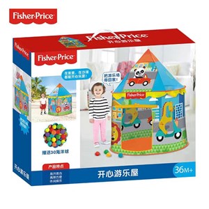 چادر بازی کودک فنری طرح سرخپوستی به همراه 30 توپ fisher_price_اسباب بازی