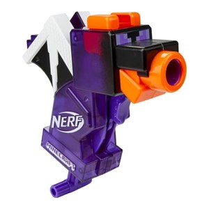 تفنگ اسباب بازی نرف Nerf با تیر اسفنجی مدل ماینکرافت Minecraft رنگ بنفش_اسباب بازی