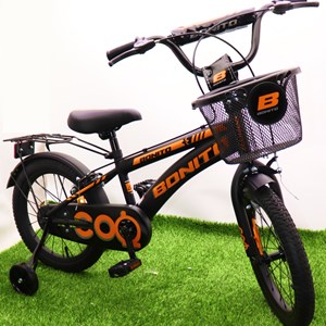 دوچرخه کودک Bonito سایز 16 مدل cool رنگ مشکی_اسباب بازی