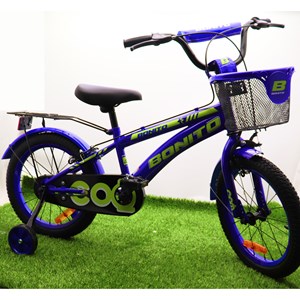 دوچرخه کودک Bonito سایز 16 مدل cool رنگ آبی_اسباب بازی