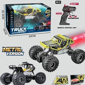 ماشین کنترلی آفرود صخره نورد تک دیفرانسیل دودزا مدل RC Racing off-Road Car 651_اسباب بازی