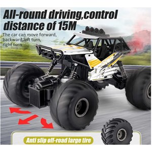 ماشین کنترلی آفرود صخره نورد تک دیفرانسیل دودزا مدل RC Racing off-Road Car 651_اسباب بازی