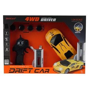 ماشین کنترلی دریفت با ایستگاه شارژ و چرخ‌ های قابل تعویض_اسباب بازی