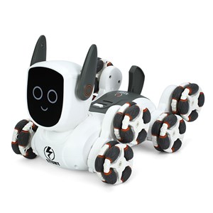 ربات اسباب بازی سگ کنترلی هوشمند با هشت‌ چرخ و چرخش 360 درجه مدل JJRC Q193_اسباب بازی