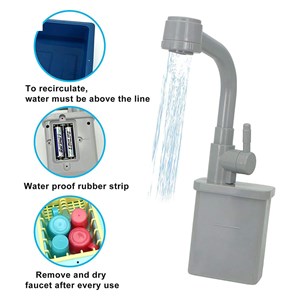 اسباب بازی سینک ظرفشویی 22 قطعه پمپ دار با قابلیت تغییر رنگ ظروف Change color_اسباب بازی