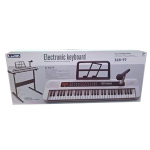 اسباب بازی آموزشی ارگ پایه دار 61 کلید مدل Children's keyboard 61 keys 328_77_اسباب بازی