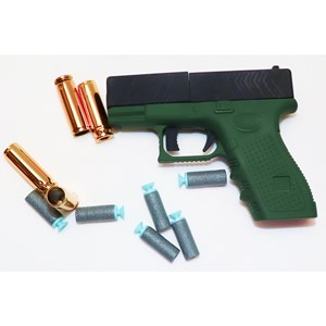 تفنگ اسباب بازی کلت پوکه پران تیر اسفنجی_اسباب بازی