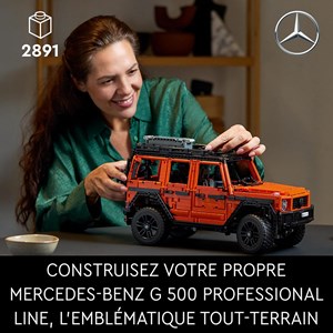 لگو تکنیک مرسدس بنز 2891 قطعه مدل LEGO Technic Mercedes-Benz G500_80008_اسباب بازی