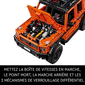 لگو تکنیک مرسدس بنز 2891 قطعه مدل LEGO Technic Mercedes-Benz G500_80008_اسباب بازی