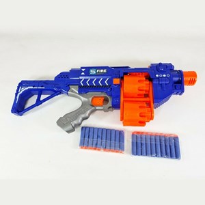 تفنگ اسباب بازی مسلسل تیر اسفنجی مدل Epic Rage gun G1