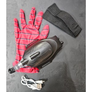 دستکش اسپایدرمن شارژی تار پرتاب کن همراه با لیزر (مرد عنکبوتی)_اسباب بازی