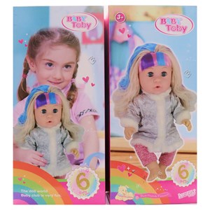 عروسک نوزاد بیبی توبی موزیکال 6 کاره مدل baby toby baby 6 fumctions_اسباب بازی