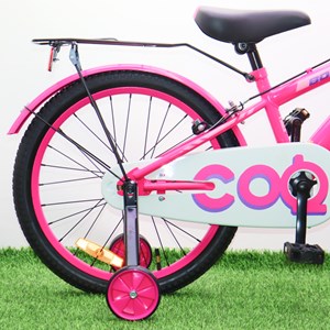 دوچرخه کودک Bonito سایز 20 مدل cool رنگ صورتی_اسباب بازی