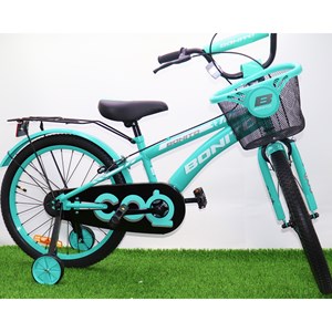 دوچرخه کودک Bonito سایز 20 مدل cool رنگ فیروزه ای_اسباب بازی