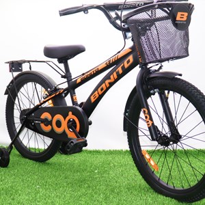 دوچرخه کودک Bonito سایز 20 مدل cool رنگ مشکی_اسباب بازی